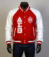 Delta Wool and Leather Letterman Jacket